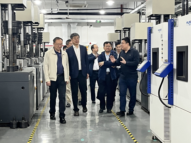 中国华球体育（中国）官方网站外部董事到国合通测上海公司调研